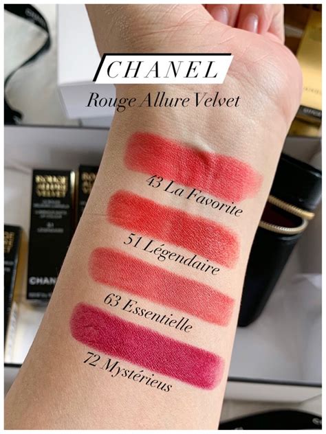 chanel rouge allure velvet la secrete|chanel rouge allure unique.